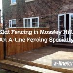 Slat Fencing in Mossley Hill: An A-Line Fencing Specialty