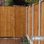 timber gates in Belle Vale