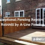 Exceptional Fencing Repairs in Rainhill by A-Line Fencing