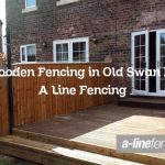 Wooden Fencing in Old Swan by A Line Fencing