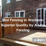 Slat Fencing in Warbeck: Superior Quality by A Line Fencing