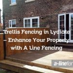 Trellis Fencing in Lydiate – Enhance Your Property with A Line Fencing